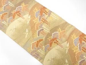 山並に松藤模様織り出し袋帯